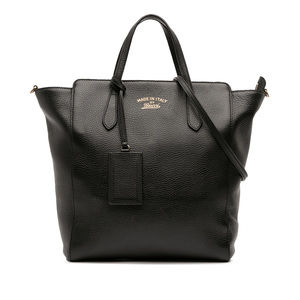 Pre-Loved Gucci Leather Swing Convertible Tote